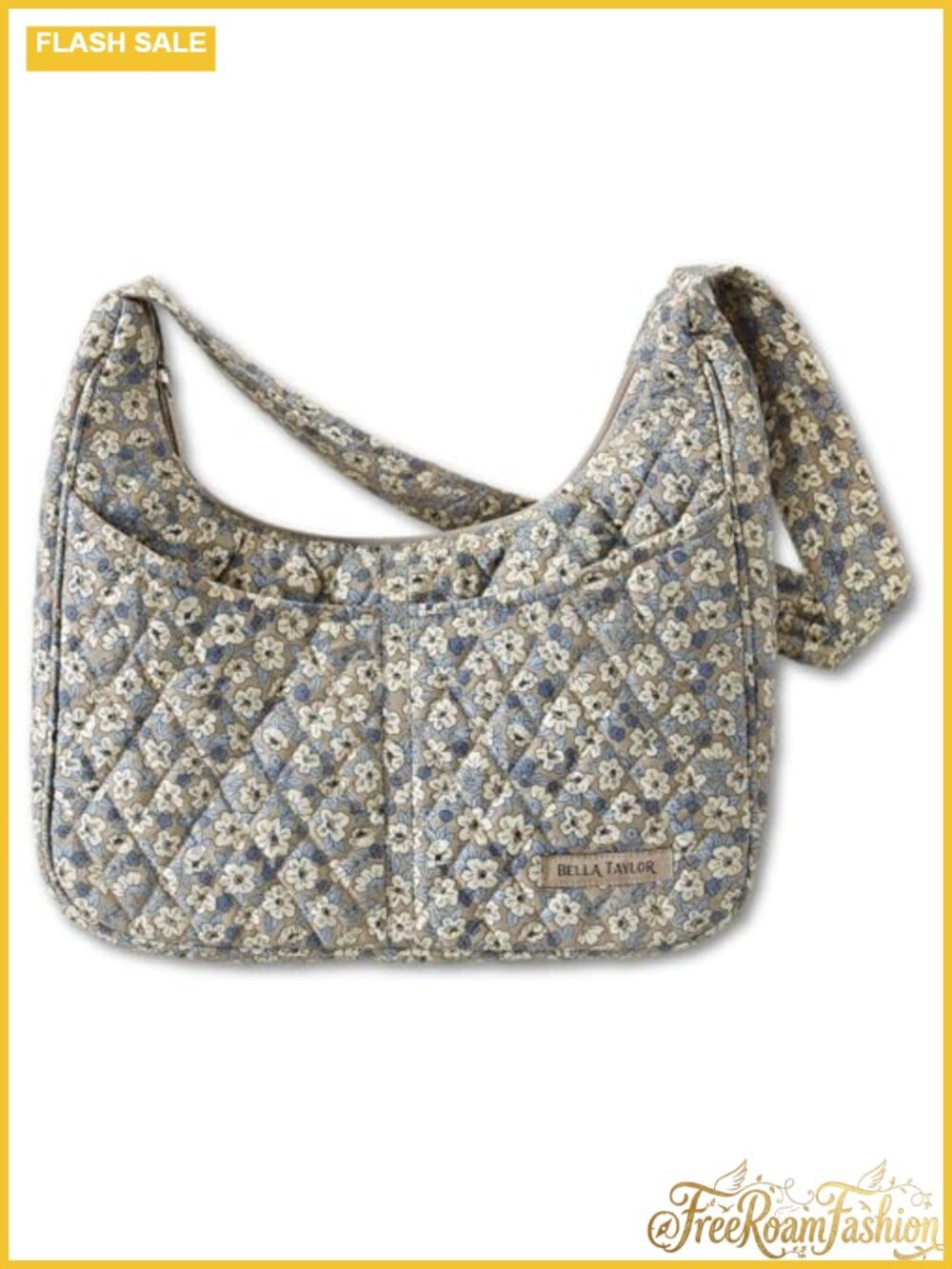 Bella Taylor Blakely Quilted Hobo Shoulder Bag for Women